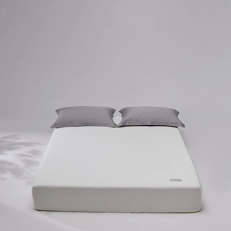 Egyptian Cotton Fitted Sheet Mattress Cover Twin Full Queen King Size Customized Any Size Bed Sheet Luxury 1000TC Bedding Sheets