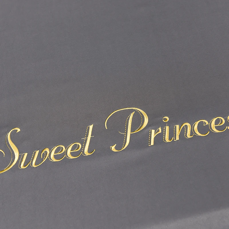 WASART Luxury Summer Satin Rayon Solid Embroidery Fitted Sheet Elastic Mattress Protector for Couples Bedding Cooling Bed Cover