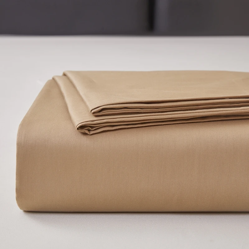 WASART Summer pure cotton flat bed sheet and pillowcase 150x190 bedroom couple bed linen sets luxury single double bed king size