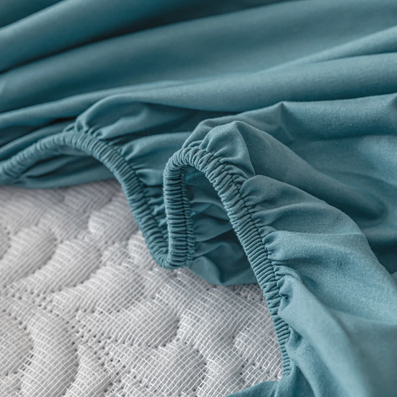 Waterproof Fitted Sheet Quilted Mattress Cover Mattress Protector for Home Hotel Twin Full Quuen King 160x200 140x200 Bed Cover