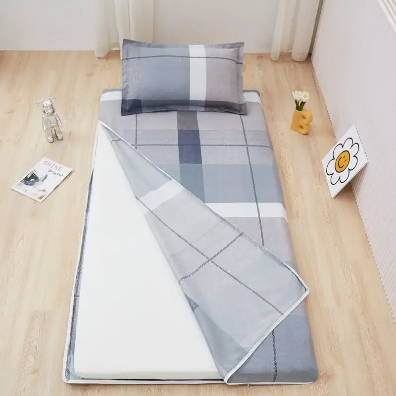 WASART Fully enclosed two-way with zipper mattress protector cover couple/baby single double bed sheet protection pad king size