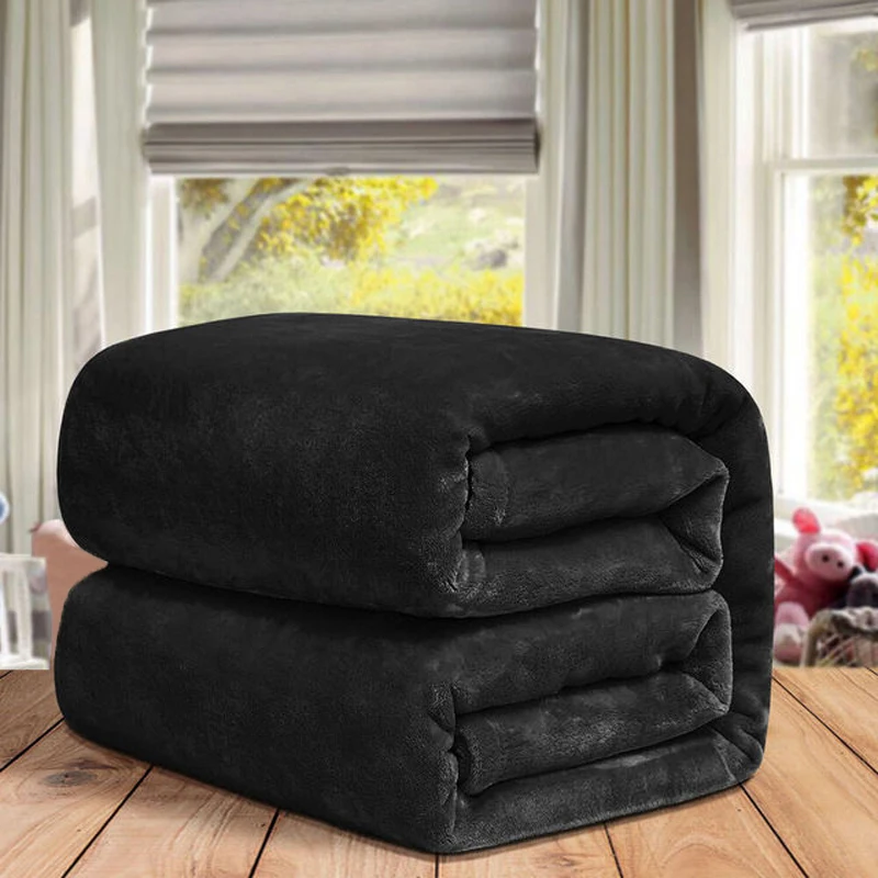 WASART Winter fluffy velvet fleece blanket extra large size sofa throw blanket fuzzy faux fur blanket microfiber thick bed sheet