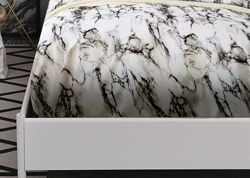 Bed Sheet Fitted Sheets With Elastic Band 160 Bed Mattress Cover Bedsheet Bedding Bed Linen Single Double150 180 200 135 90