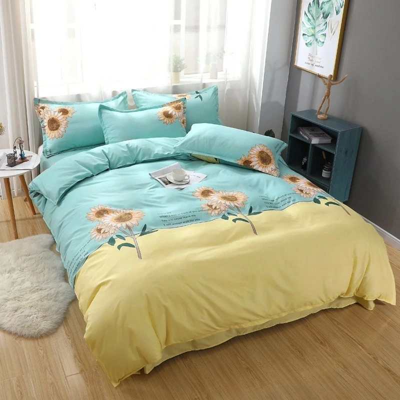 Pink Bedding Sets Girl Bedroom Duvet Cover Set Quilt Cover 140x200 Pillowcase Bed Linen Sheet Sets Bed Cover